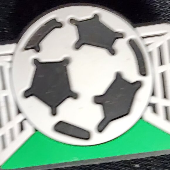 Asst. 4pc Avocado Birthday Queen and Two Soccer Ball and Net Croc Shoe Charms - Picture 11 of 16